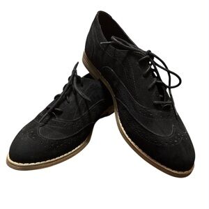 Indigo Rd. Black Wingtip Oxfords Sz 8